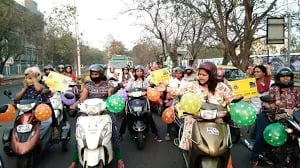 Navi Mumbai: RTO Vashi organises bike rally for women - Vimarsana News