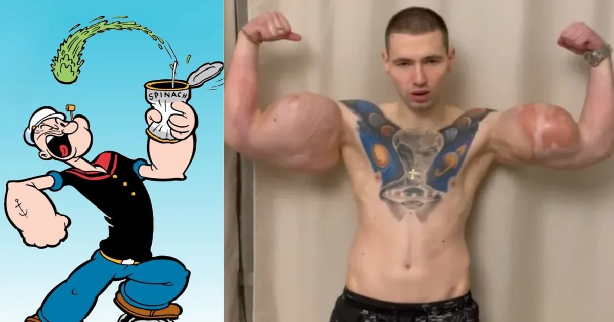 Enjoy video: Buying Spinach? Russian Popeye identified in supermarket 1 Free Press J 2022 03 09T114225 522 Enjoy video: Buying Spinach? Russian Popeye identified in supermarket