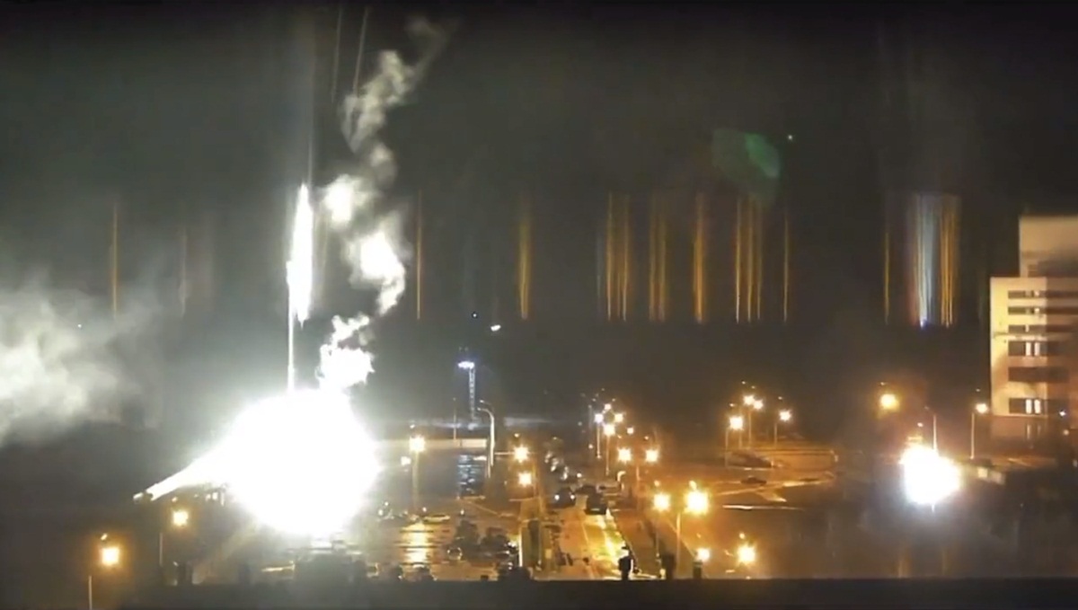Russia-Ukraine war: Fire breaks out at Zaporizhzhia Nuclear ...