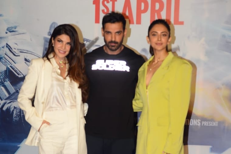 John Abraham, Jacqueline Fernandez, and Rakul Preet Singh get candid about Attack - Vimarsana News