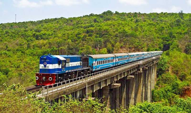 Konkan railway doubling status image