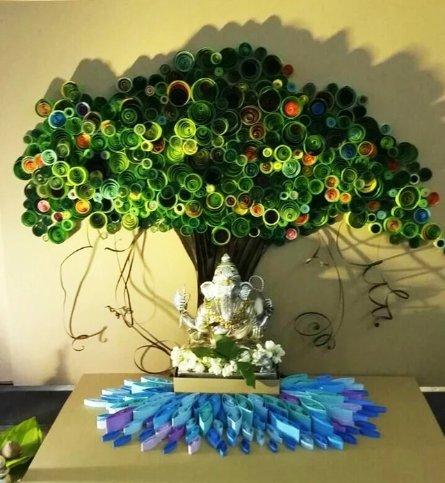 Ganpati Decoration Ideas 2022 Mandal 10 Simple Ganpati Decoration