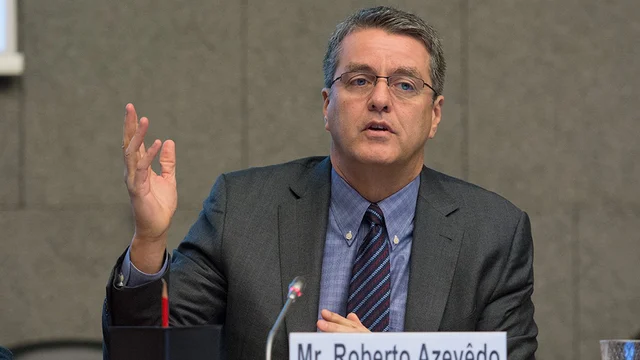 File photo of WTO Director General Roberto Azevêdo, who during his New Delhi visit on Thursday said any country unhappy with possible US actions on tariffs could challenge that in the WTO File photo of WTO Director General Roberto Azevêdo, who during his New Delhi visit on Thursday said any country unhappy with possible US actions on tariffs could challenge that in the WTO