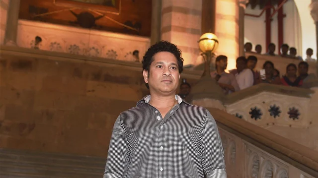 Cricketer Sachin Tendulkar at the launch of Apnalaya and Mumbai First initative supported by MCGGM ‘Mission 24’ at the BMC headquarters in Mumbai on Tuesday. Mission 24 is a 24 month long civic initiative aimed at bringing basic amenities to all people living in Mumbai’s M-East ward. Cricketer Sachin Tendulkar at the launch of Apnalaya and Mumbai First initative supported by MCGGM ‘Mission 24’ at the BMC headquarters in Mumbai on Tuesday. Mission 24 is a 24 month long civic initiative aimed at bringing basic amenities to all people living in Mumbai’s M-East ward.