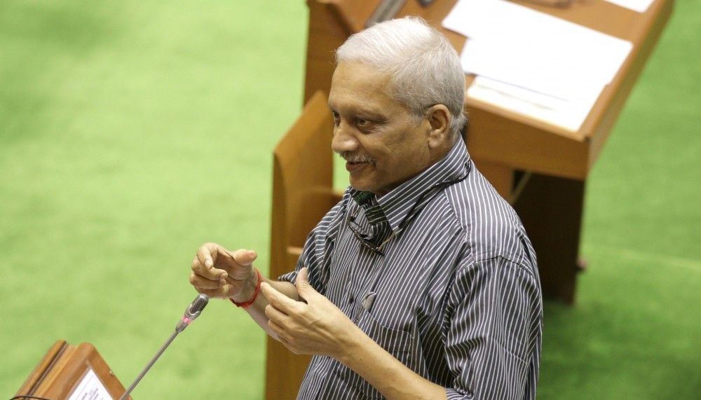 Goa Chief Minister Manohar Parrikar