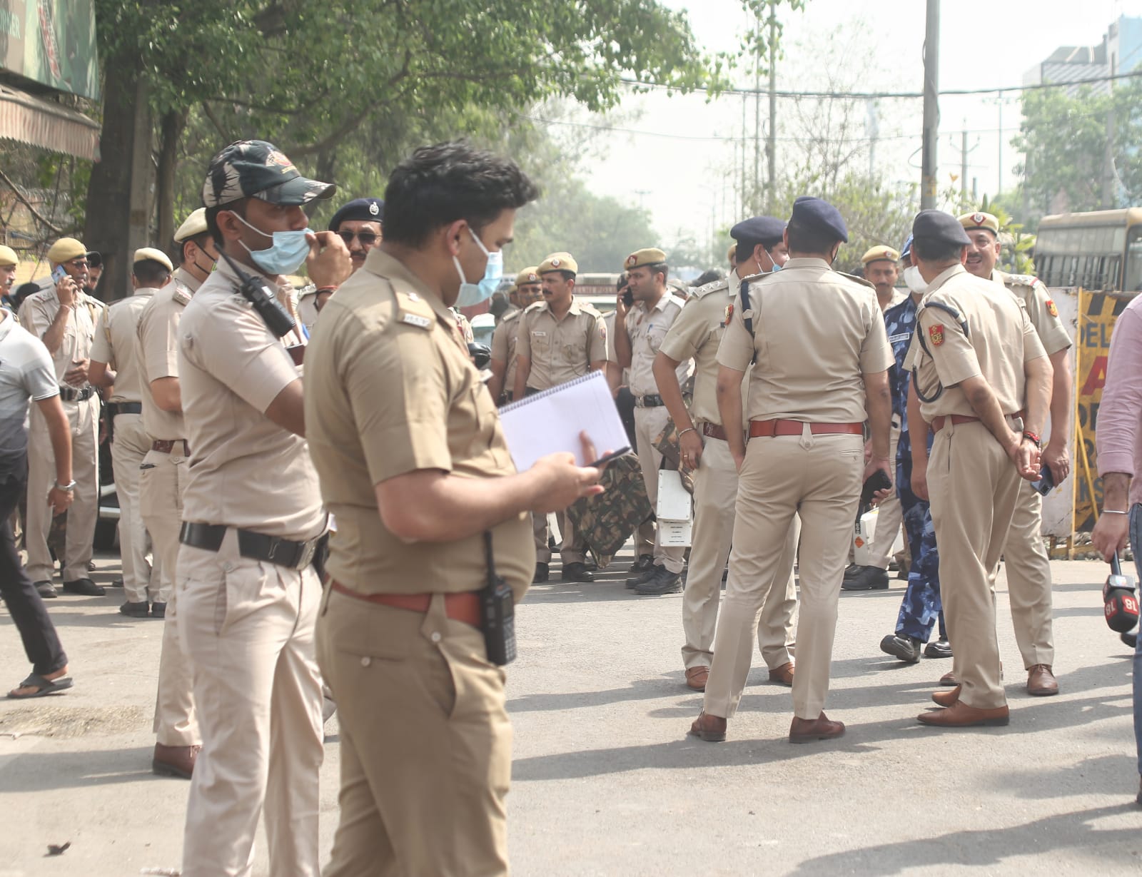 FIR against organisers of Hanuman Jayanti procession in Delhi's Jahangirpuri