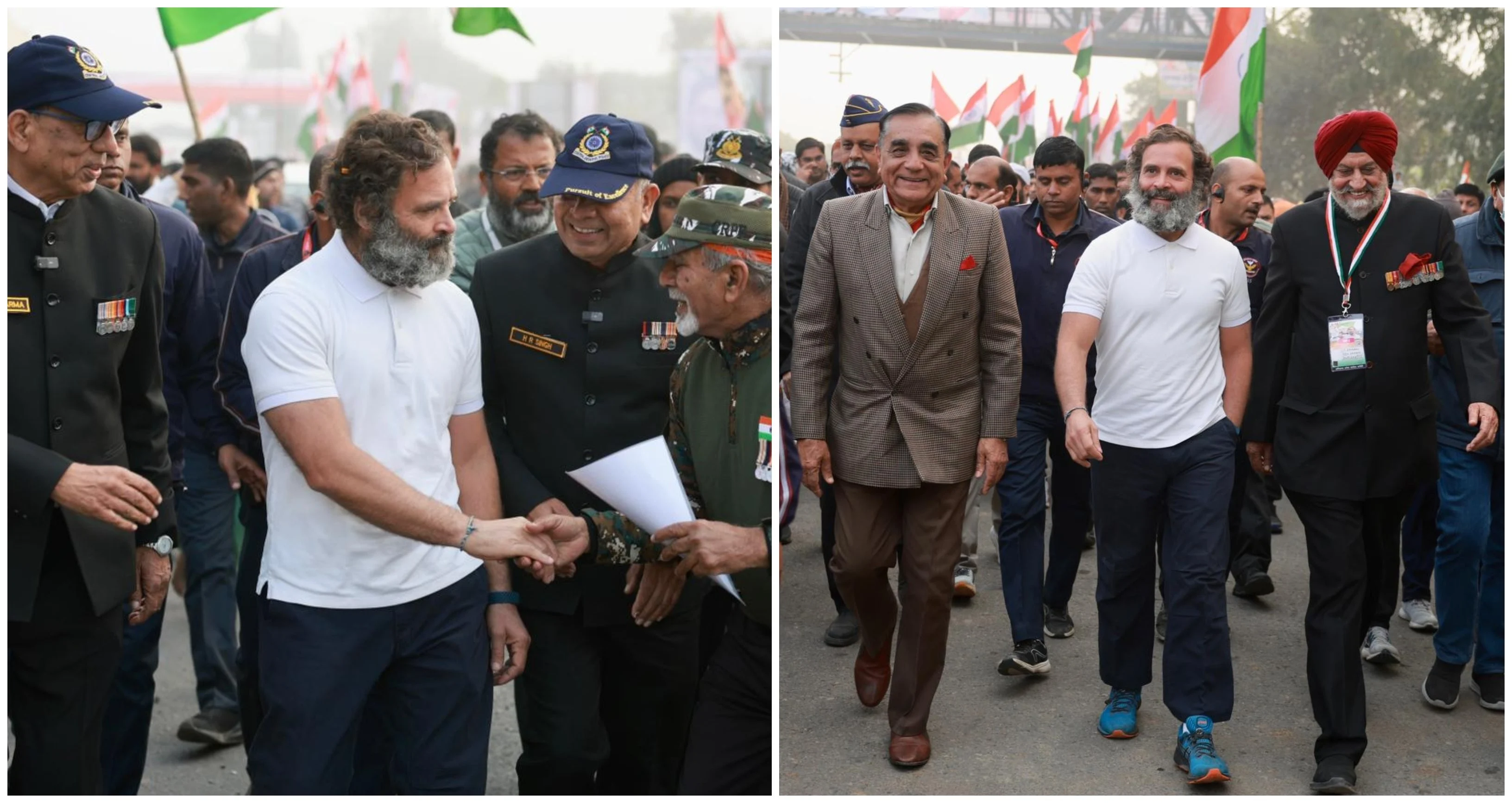 Ex-Army chief Gen Deepak Kapoor, other retired top officers join Bharat  Jodo Yatra