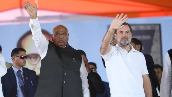 Rahul Gandhi accuses BJP-RSS of insulting Ambedkar, Constitution