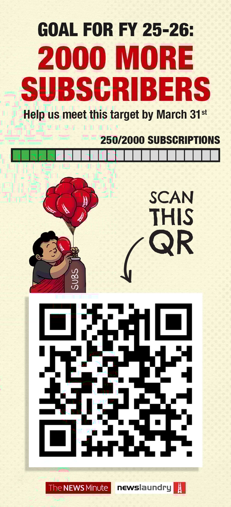 subscribe to newslaundry