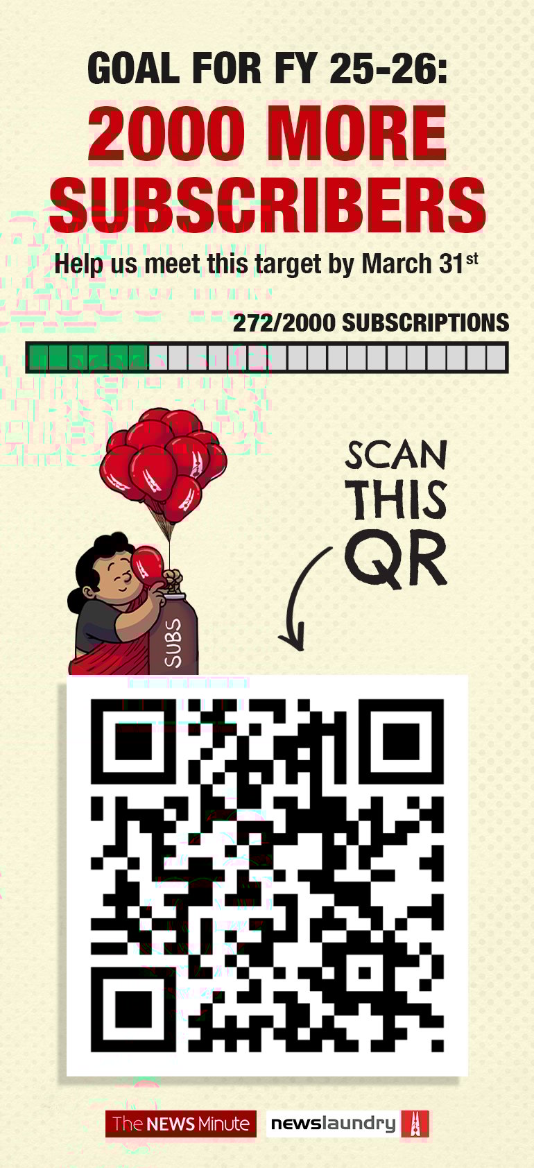 subscribe to newslaundry