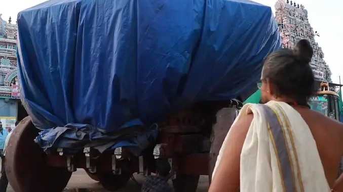 ஆனந்தவல்லி சோமநாதர் கோவில் சித்திரை தேரோட்டம்