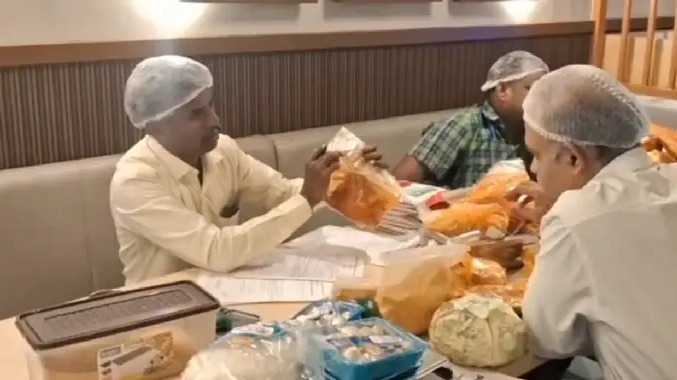பிரியாணி கடையில் இருந்து காலாவதியான இறைச்சி பறிமுதல்