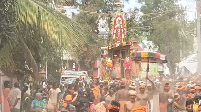 சாமிதோப்பு அய்யா வைகுண்டசாமி தலைமை பதி தேரோட்டம்