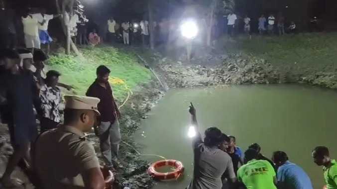 துணியில் படிந்த சேற்றை கழுவ சென்ற போது விபரீதம்