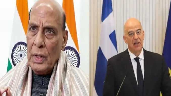 இந்தியா-கிரீஸ் இடையே பாதுகாப்பு உறவை பலப்படுத்த முயற்சி