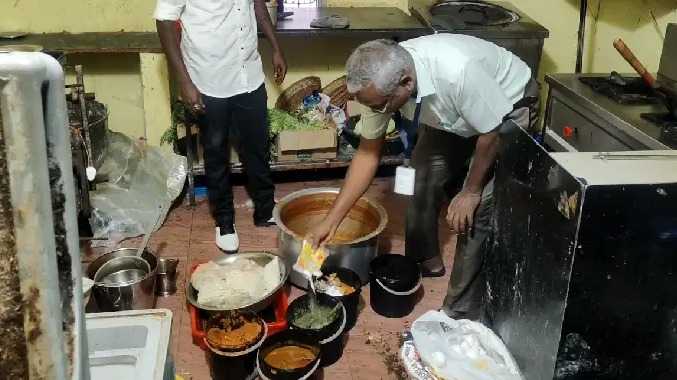 இராமேஸ்வரத்தில் உணவு பாதுகாப்புத் துறையினர் சோதனை