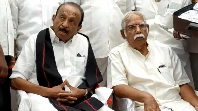 நெல்லையில் ம.தி.மு.க.வுக்கு தேர்தல் நிதி வழங்கும் நிகழ்ச்சி