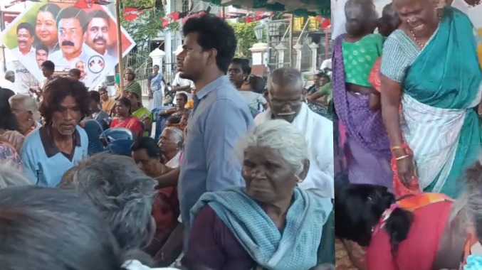 பெண்ணுக்கு ஒரே உதை!