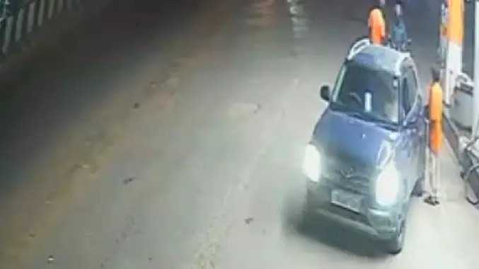 காருக்கு டீசல் போட்டு விட்டு காசு கொடுக்காமல் சென்ற நபர்கள்