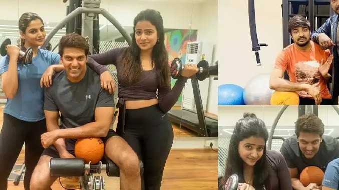 நடிகர் ஆர்யாவின் புகைப்படங்களை கிண்டல் செய்த சதீஷ்
