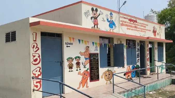 5 மாதங்களாக அங்கன்வாடியில் சிரமப்பட்ட குழந்தைகள்
