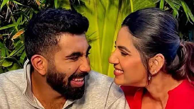 மனைவிக்கு திருமண நாள் வாழ்த்து கூறிய பும்ரா.