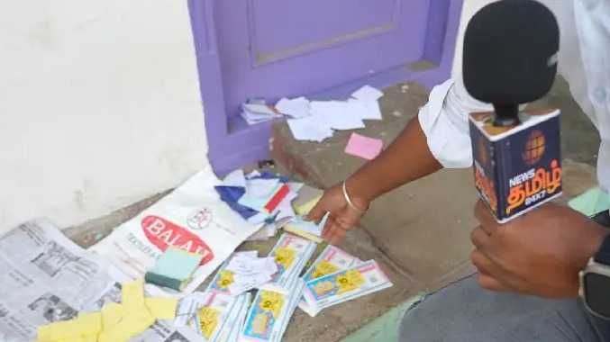நியூஸ் தமிழ் கள ஆய்வில் லாட்டரி விற்பனை அம்பலம்