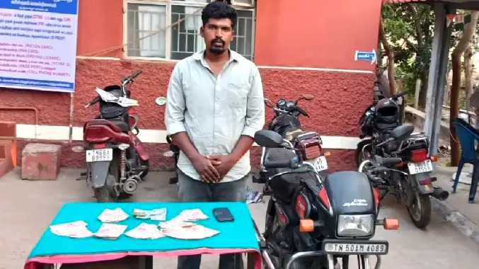 ரூ.200 கள்ள நோட்டுகளை புழக்கத்தில் விட்ட இளைஞர் கைது