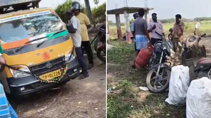 கேஸ் ஏஜென்சி ஊழியர்கள் பேரம் பேசியதன் வீடியோ வெளியானது