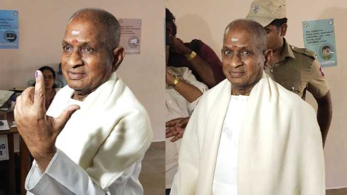 ஜனநாயக கடமையாற்றிய இசைஞானி