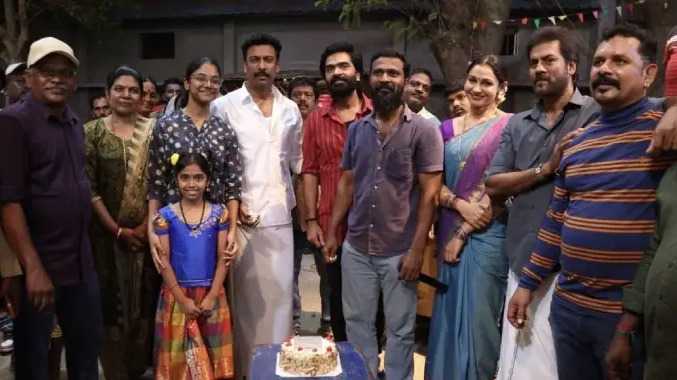 அரசன் படப்பிடிப்பில் சமுத்திரக்கனி பிறந்தநாள் கொண்டாட்டம்