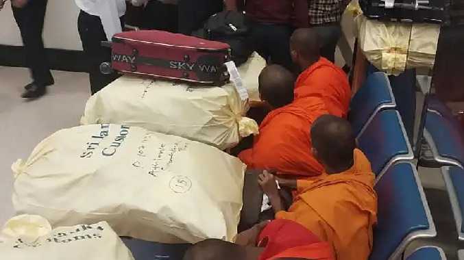 புத்த பிட்சுக்களிடம் ரூ.110 கோடி போதை பொருள் பறிமுதல்