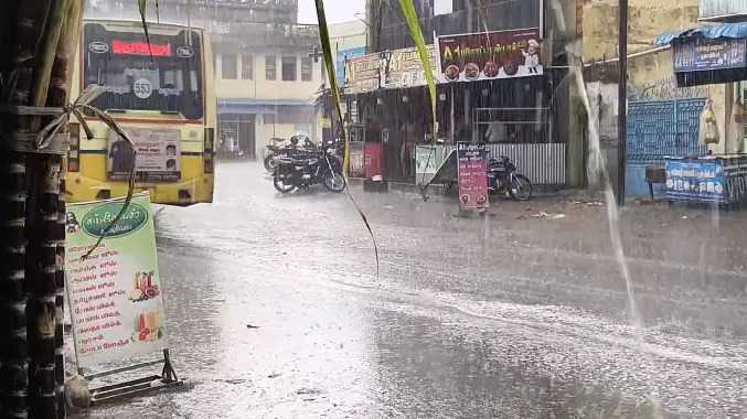 ஸ்ரீவைகுண்டம், ஏரல் உள்ளிட்ட பகுதியில் பெய்த மழை