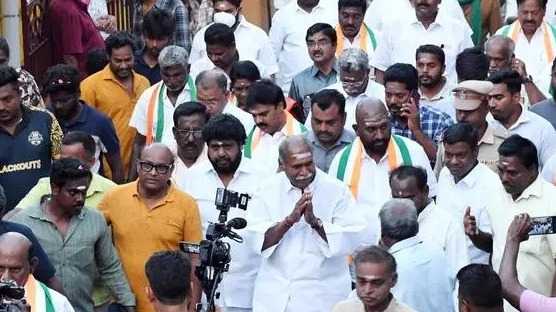 ஆட்சியை தக்க வைத்த என்.ஆர்.காங்கிரஸ் - பாஜக கூட்டணி