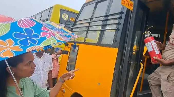 பேருந்து ஓட்டுநர்களுக்கு இலவச கண் பரிசோதனை