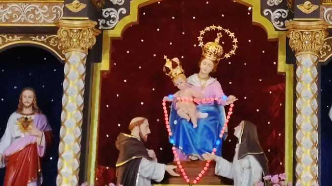 புனித ஜெபமாலை அன்னை ஆலய பெருவிழா கொடியேற்றம்