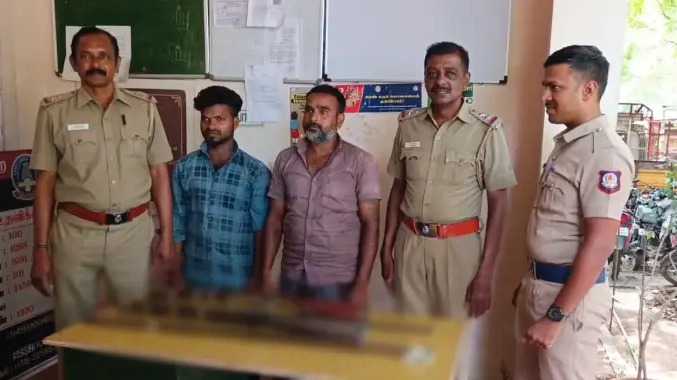 வனவிலங்குகளை வேட்டையாட வந்தவர்கள் கைது