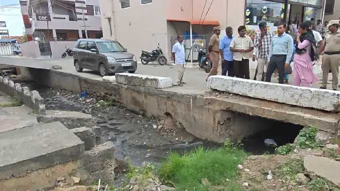 முன்னெச்சரிக்கை நடவடிக்கையை ஆய்வு செய்த ஆட்சியர்
