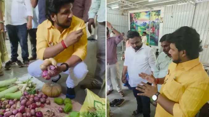 அம்மா உணவகத்தில் அழுகிய காய்கறிகளில் சமையல்