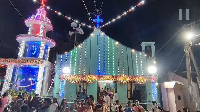 ஆரோக்கிய அன்னை தேர்த்திருவிழா கோலாகலம்