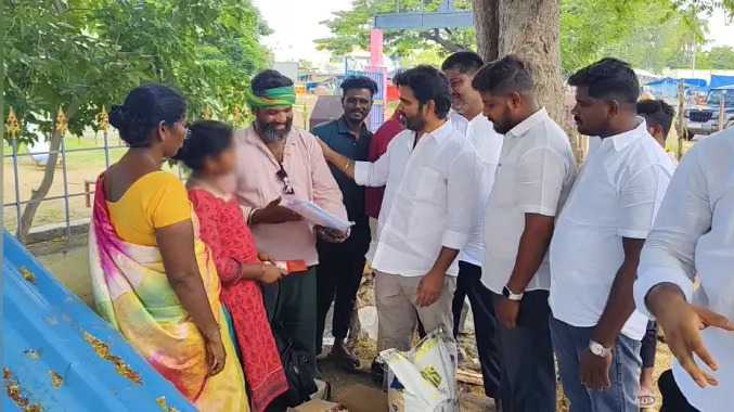 மூன்று தகர ஷீட்டுக்குள் வாழ்வதாக சிறுமி கண்ணீருடன் கோரிக்கை