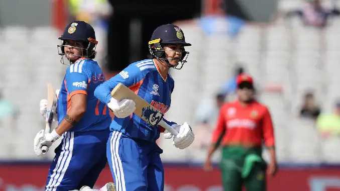 வங்கதேசத்தை 5 விக்கெட் வித்தியாசத்தில் வீழ்த்திய இந்தியா