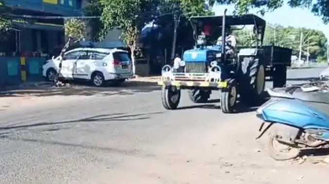 கண்மாயில் விதிமுறைகளை மீறி சவுடு மண் கொள்ளை