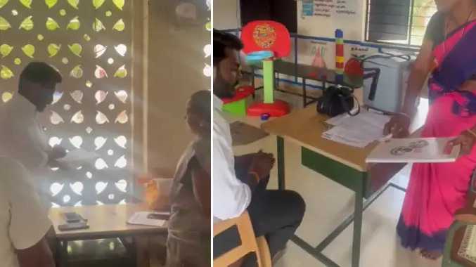 போலியோ சொட்டு மருந்து முகாமில் வீடியோ எடுத்த விவகாரம்