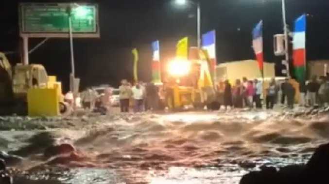 மேகவெடிப்பு காரணமாக கொட்டித் தீர்த்த கனமழை