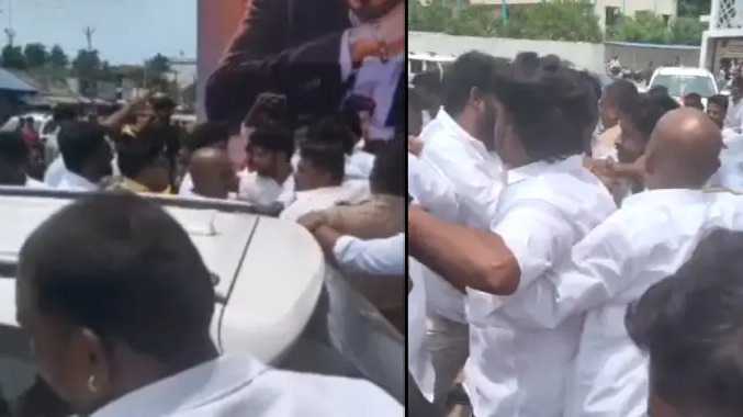உட்கட்சி பூசல் காரணமாக த.வெ.க. நிர்வாகிகள் மோதல்