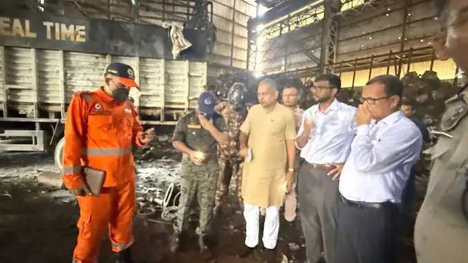 இரும்பு வார்ப்பு தொழிற்சாலையில் சிலிண்டர் வெடித்து விபத்து