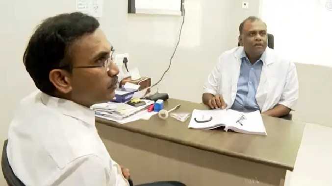பன்னோக்கு மருத்துவமனையில் அமைச்சர் அருண்ராஜ் சோதனை