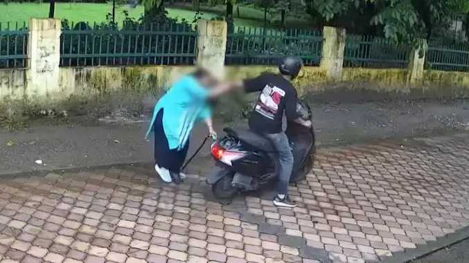 மூதாட்டியிடம் பட்டப்பகலில் செயின் பறிப்பு