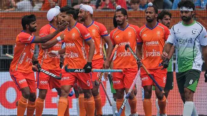 உலகக் கோப்பை ஹாக்கி தொடரில் இந்தியா அசத்தல்
